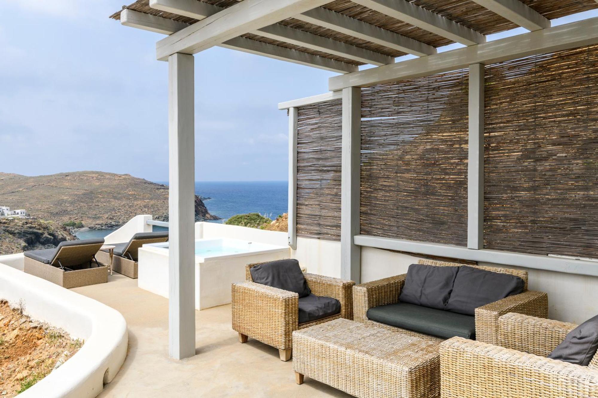Sea Rock & Sky Private Mykonos Merchia Beach