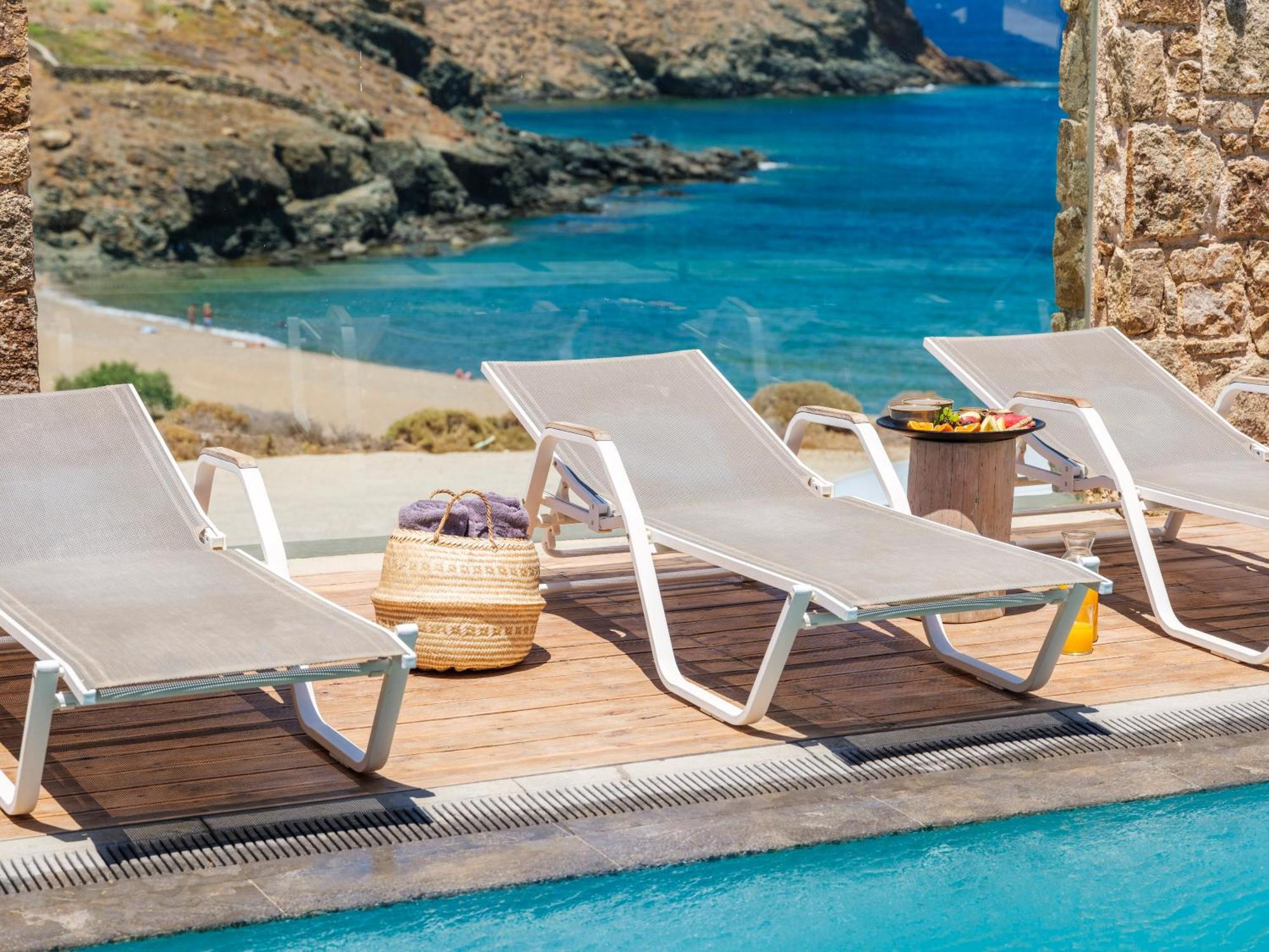 Sea Rock & Sky Private Mykonos Merchia Beach